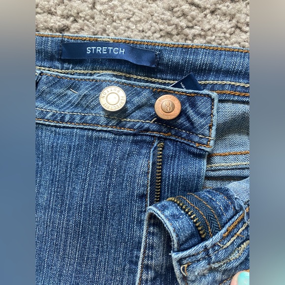 Bill Blass | vintage straight leg jeans stretch women’s size 12 denim dad jeans - Picture 7 of 14